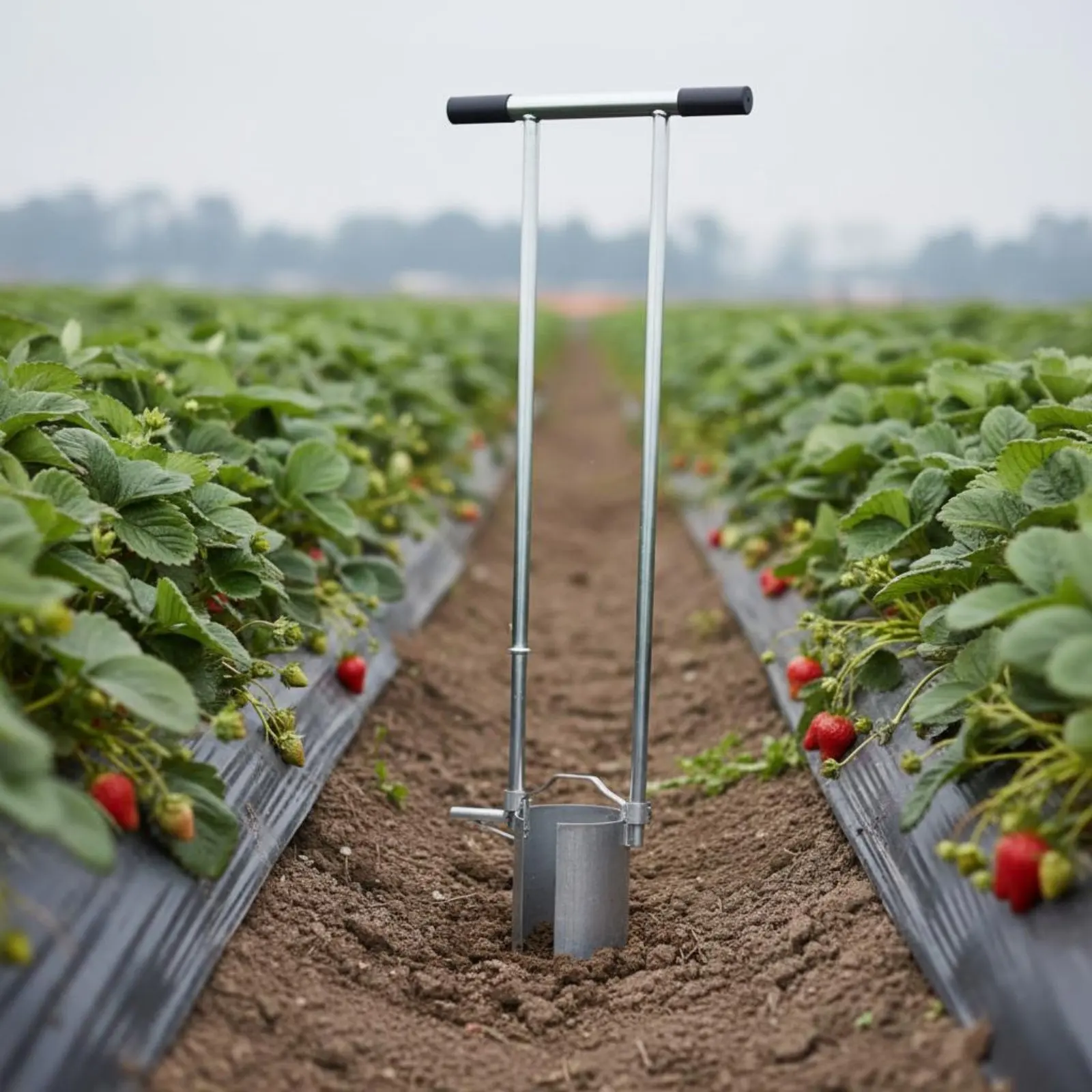 

Многофункциональный ручной инструмент для пересадки растений: копатель лунок, инструмент для посадки стоя, защита корней для питомников