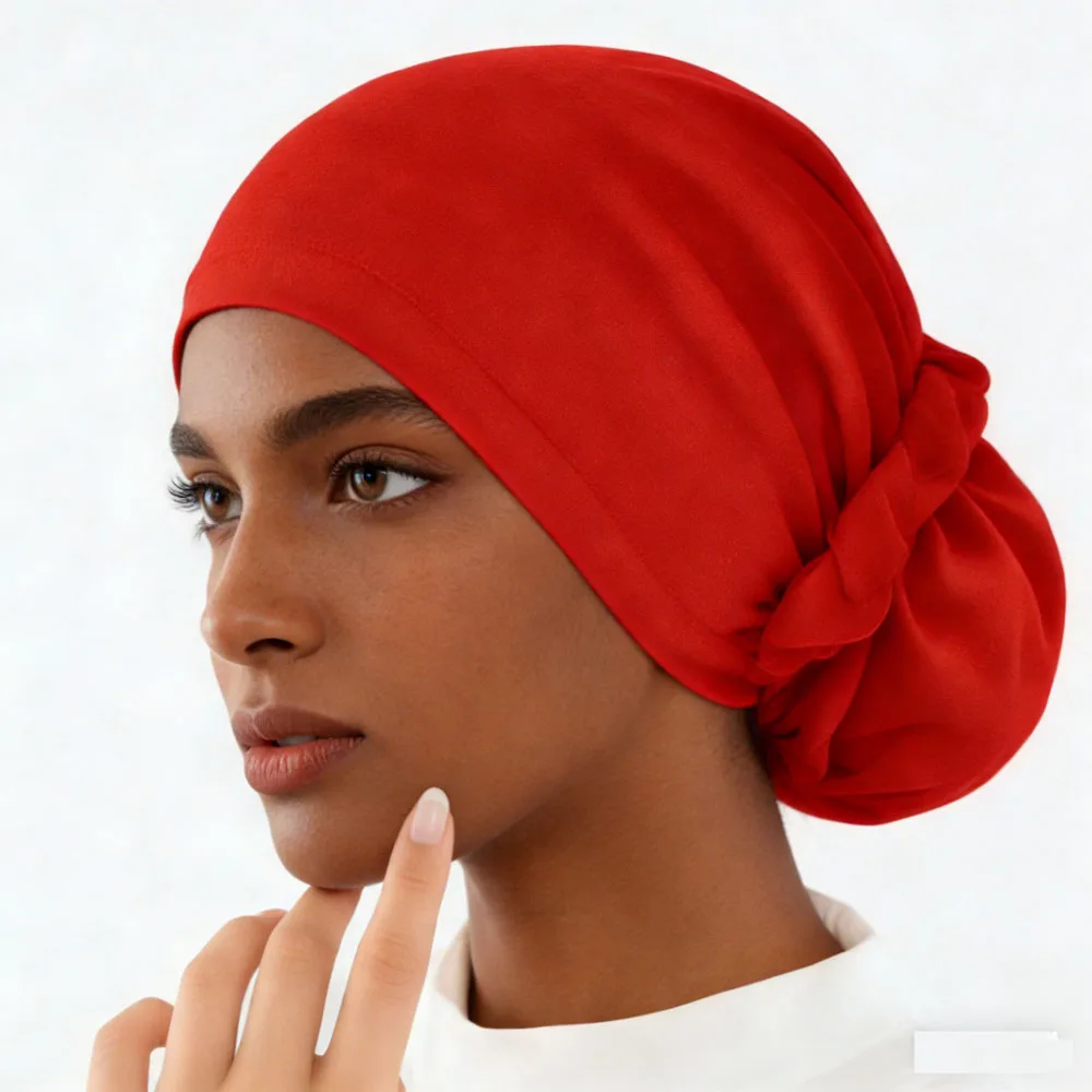 

Бархатный тюрбан с индийскими косами для женщин, мусульманский платок для ухода за волосами, исламские повязки на голову, африканский головной убор, тюрбан Mujer