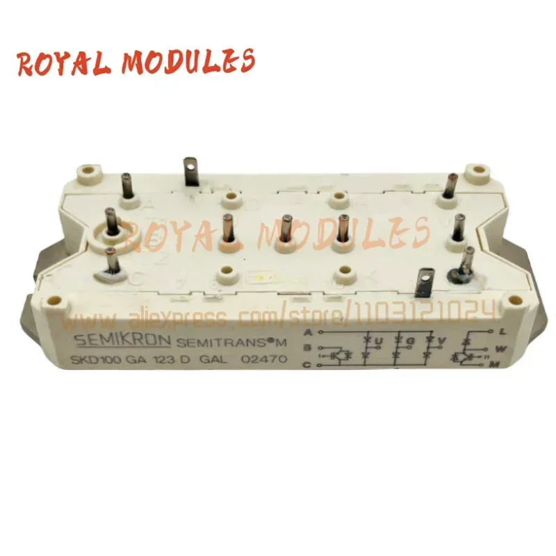 SKD100GA123DGAL Nuevo MÓDULO IGBT