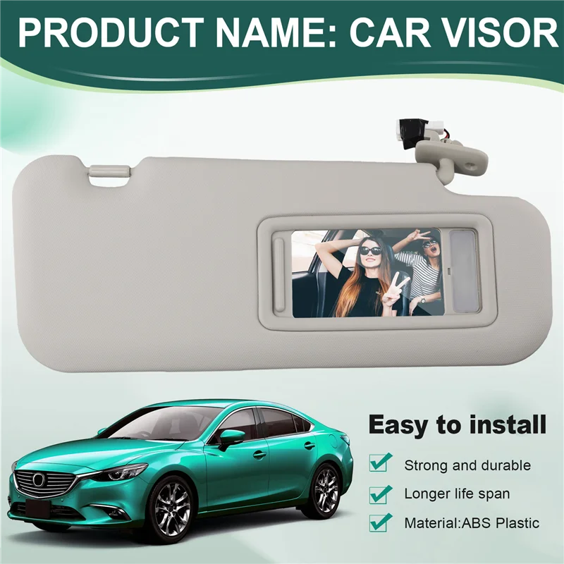 

Sunvisor Sun Shade Interior Mirrors For Mazda 6 Atenza 2014-2019