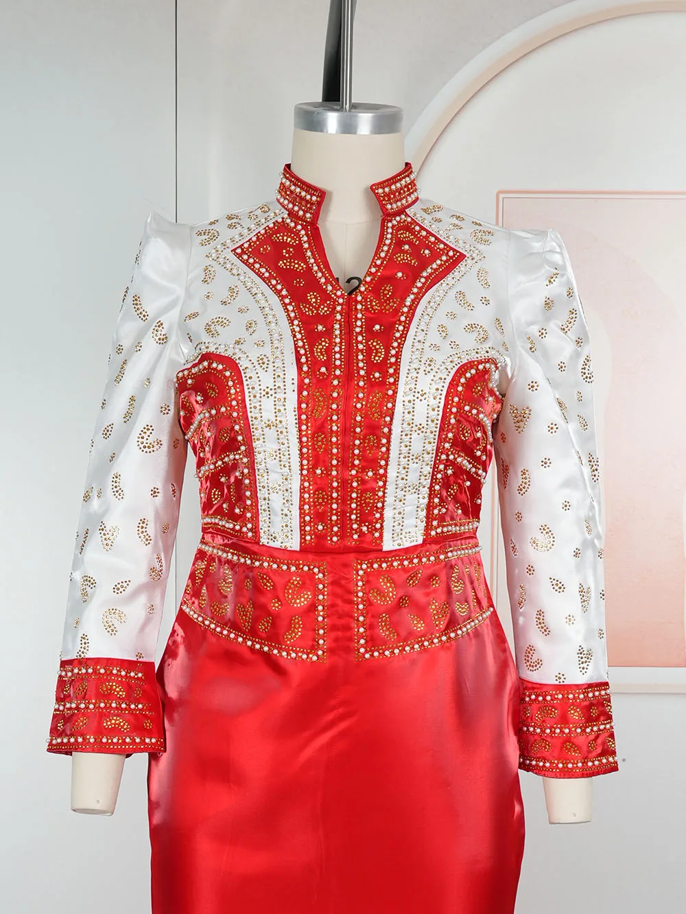 فساتين سهرة بمقاسات كبيرة للنساء فستان أفريقي فاخر أنيق لحفلات الزفاف التركية الإسلامية فستان طويل ملابس أنقرة للسيدات #6