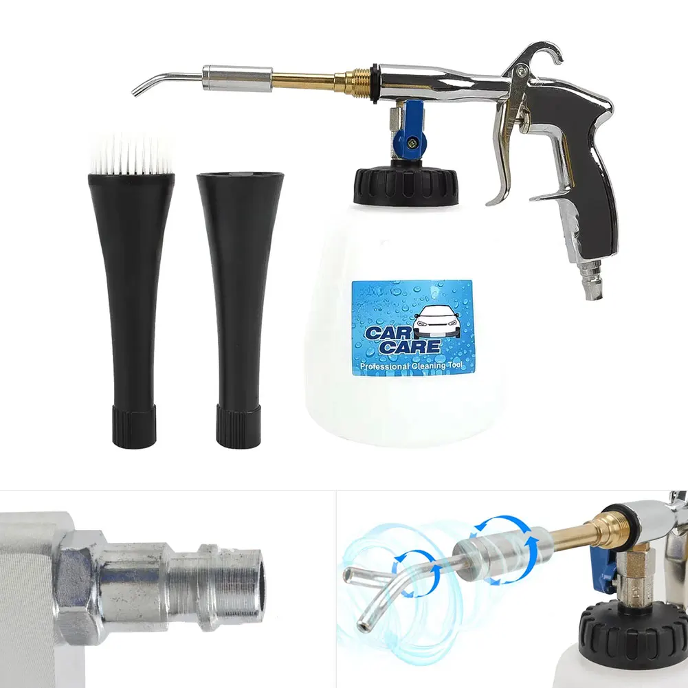 Rotating Hose 35*18cm Car Cleaning Pistol Ultra-powerful Rotating Hose Advanced Aerodynamic Design Home Car Cleaning