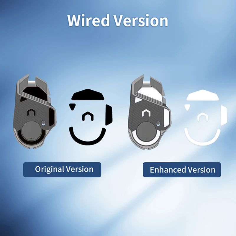 1Set New Mouse Skate Feet Pad For G502 Superlight Mouse Glides Curve Edge Mouse Non-slip Foot Stickers W/Alcohol Pad