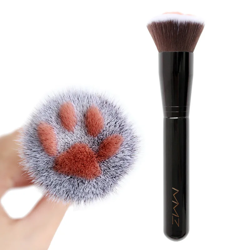 Cute Cat Paw Make Up Brushes Blush Brush Highlighter Brush Loose Powder Brush Powder Brush Makeup Tool Beauty Supplies Maquiagem