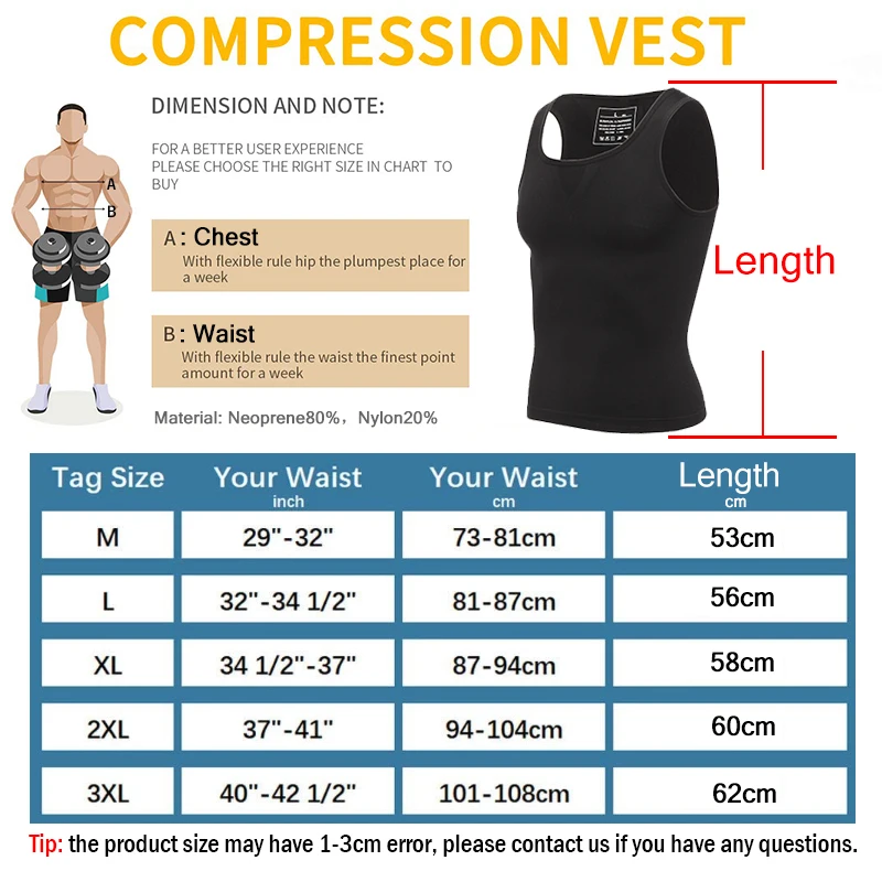 Mens Slimming Body Shaper Posture Vest Male Belly Abdomen For Corrector Compression Abs Waist Trainer Shaping Fat Burn Corset