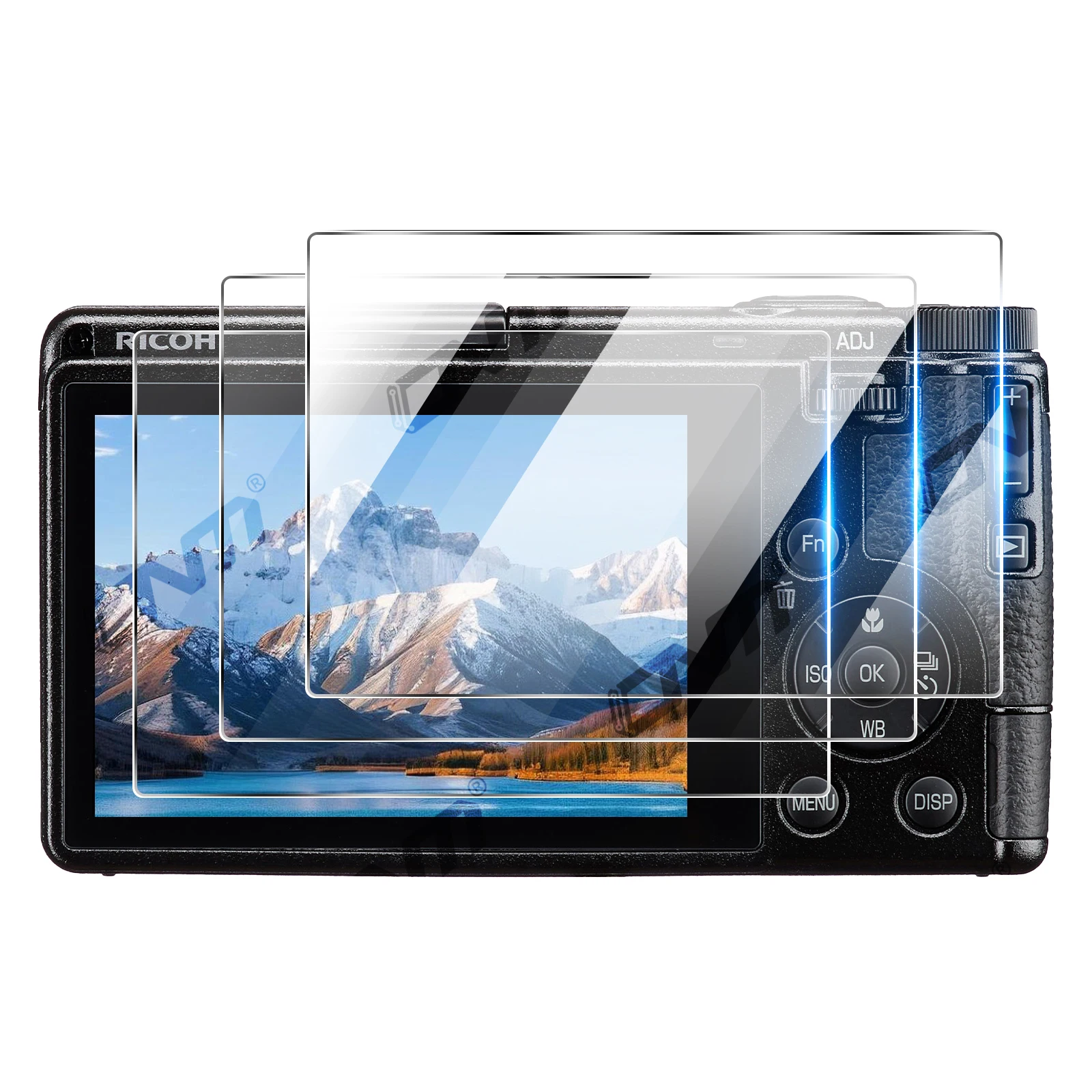 

1-3PCS Tempered Glass for Ricoh GR4, Premium Screen Protector Durable HD Anti-scratch & Anti-fingerprint Film Accessories