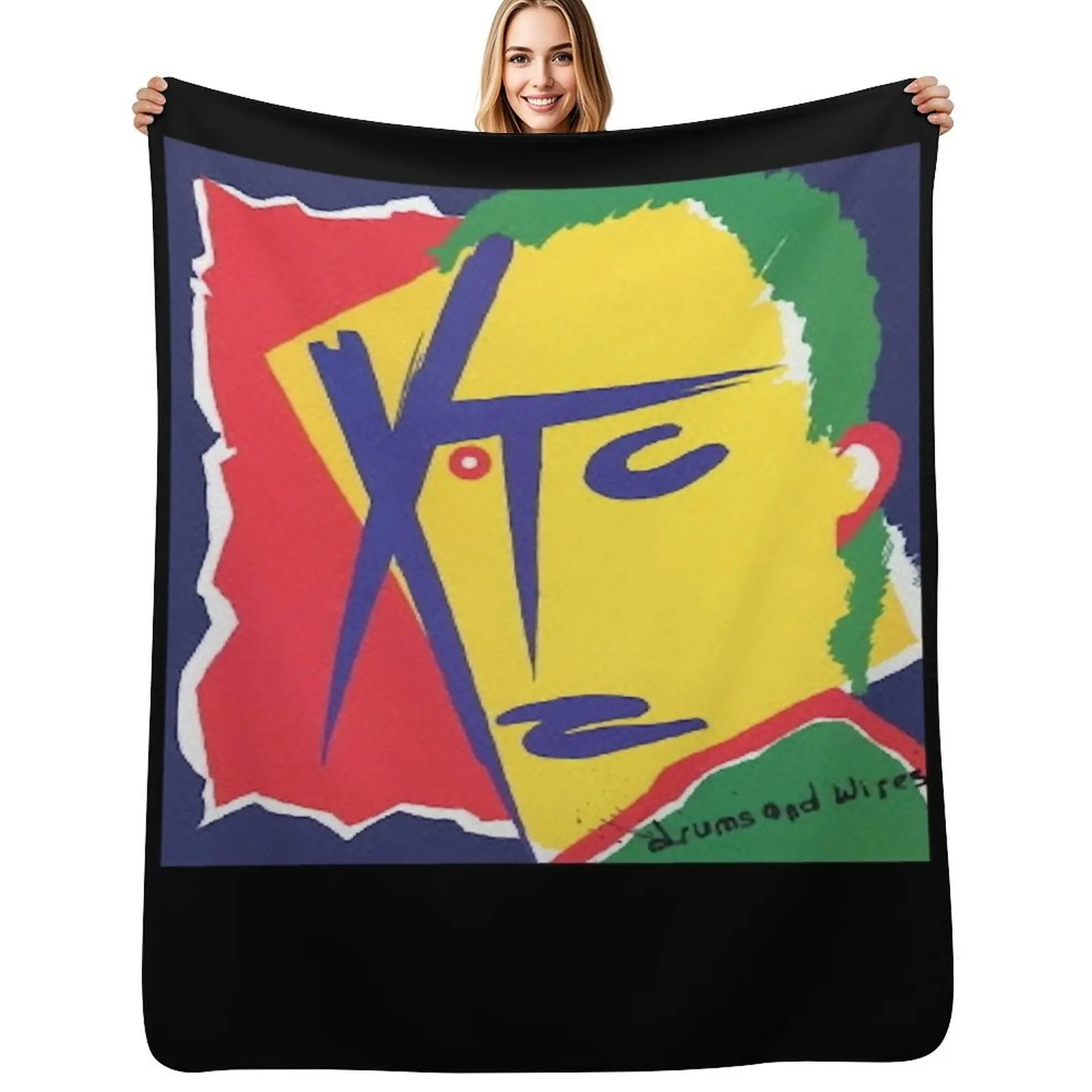 XTC Throw Blanket Men's Soft Warm Throw Blanket for Couch