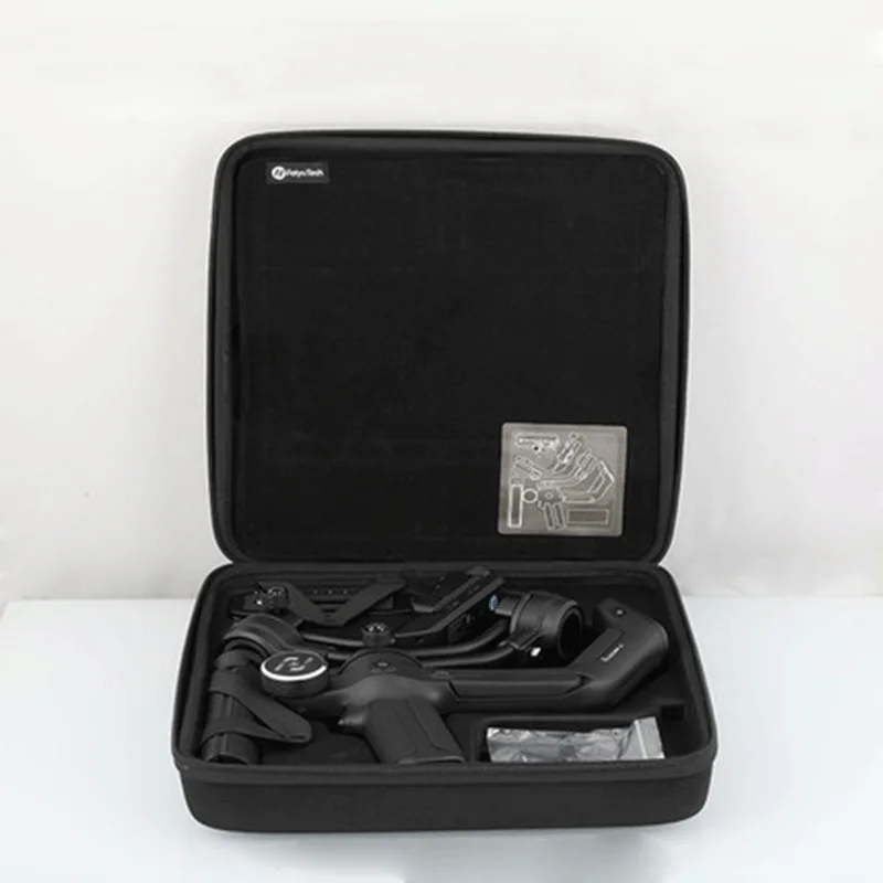 FeiyuTech SCORP-C 휴대용 짐벌 스토리지 가방 상자 케이스 휴대용 여행 컨테이너 운반 케이스 벨벳 스트랩 SCORP-C
