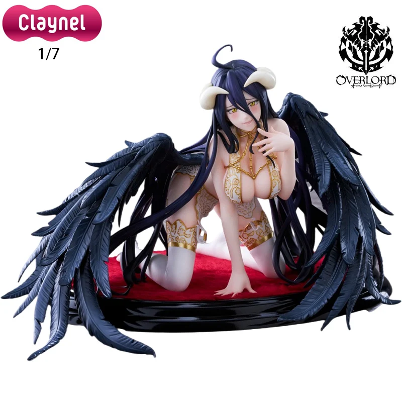 In Stock  Claynel（REVOLVE）1/7 OVERLORD Albedo Underwear Ver. PVC 15.4CM Anime Action Figures Model Collection Ornament Toy