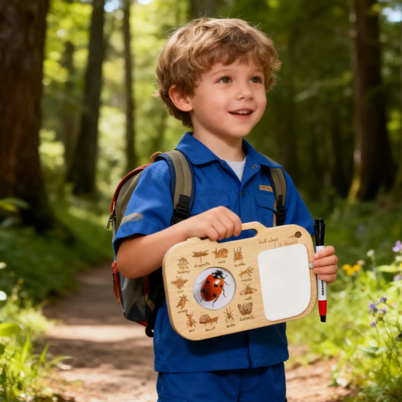 Kit di avventura per bambini Gioco per microscopio per piante Kit di avventure all'aperto per bambini per studenti adolescenti Scuola Compleanno Campeggio Fuori dal giardino
