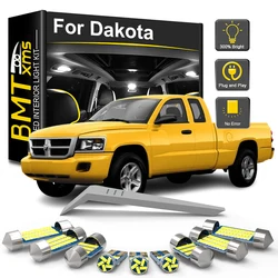 BMTxms LED Interior Light Bulb Kit For Dodge Dakota Pickup 1997-2005 2006 2007 2008 2009 2010 2011 Car Dome Trunk Lamp Canbus