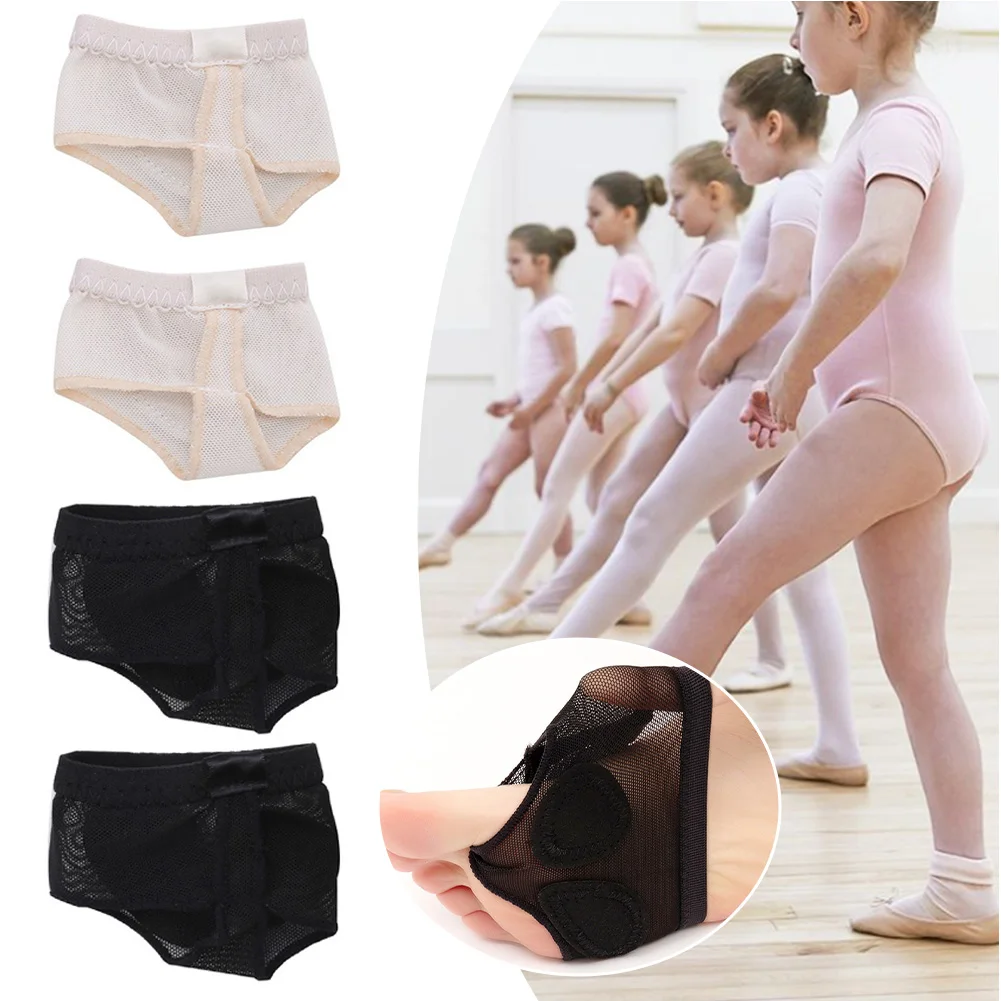 1 Pair Dance Foot Thongs Half Sole Dance Shoes Ballet Lyrical Dance Paws Pad Foot Thongs Shoes Socks For Dance Studio Practice