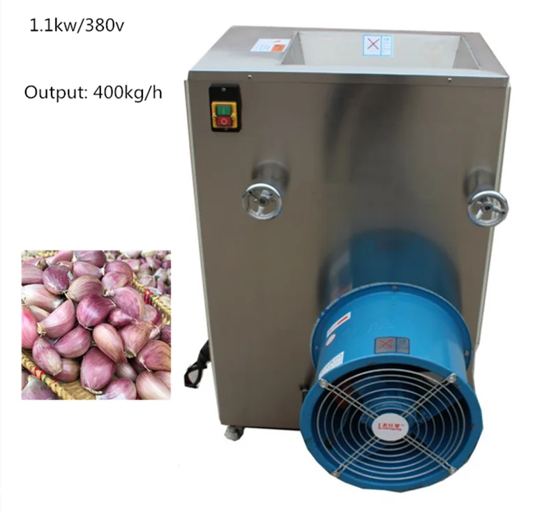 Commercial 400kg/h capacity garlic separator breaker garlic segment breaking splitting machine