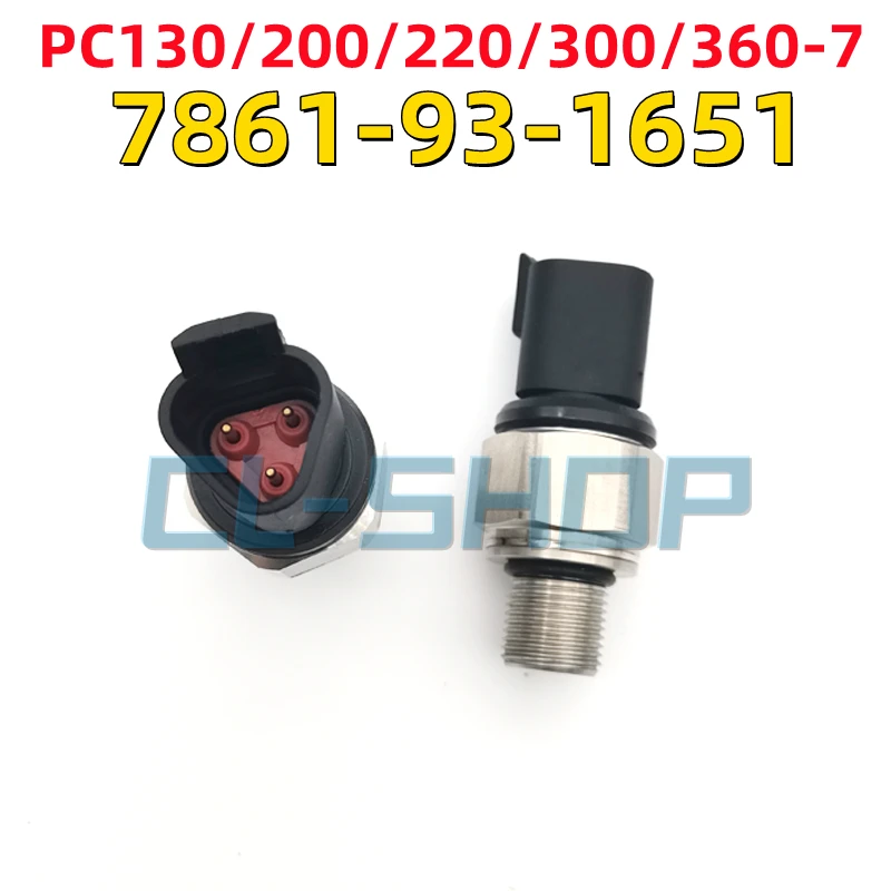 

7861-93-1651 High Pressure Sensor for Komatsu PC130 200 220 240 300 360-7 Excavator