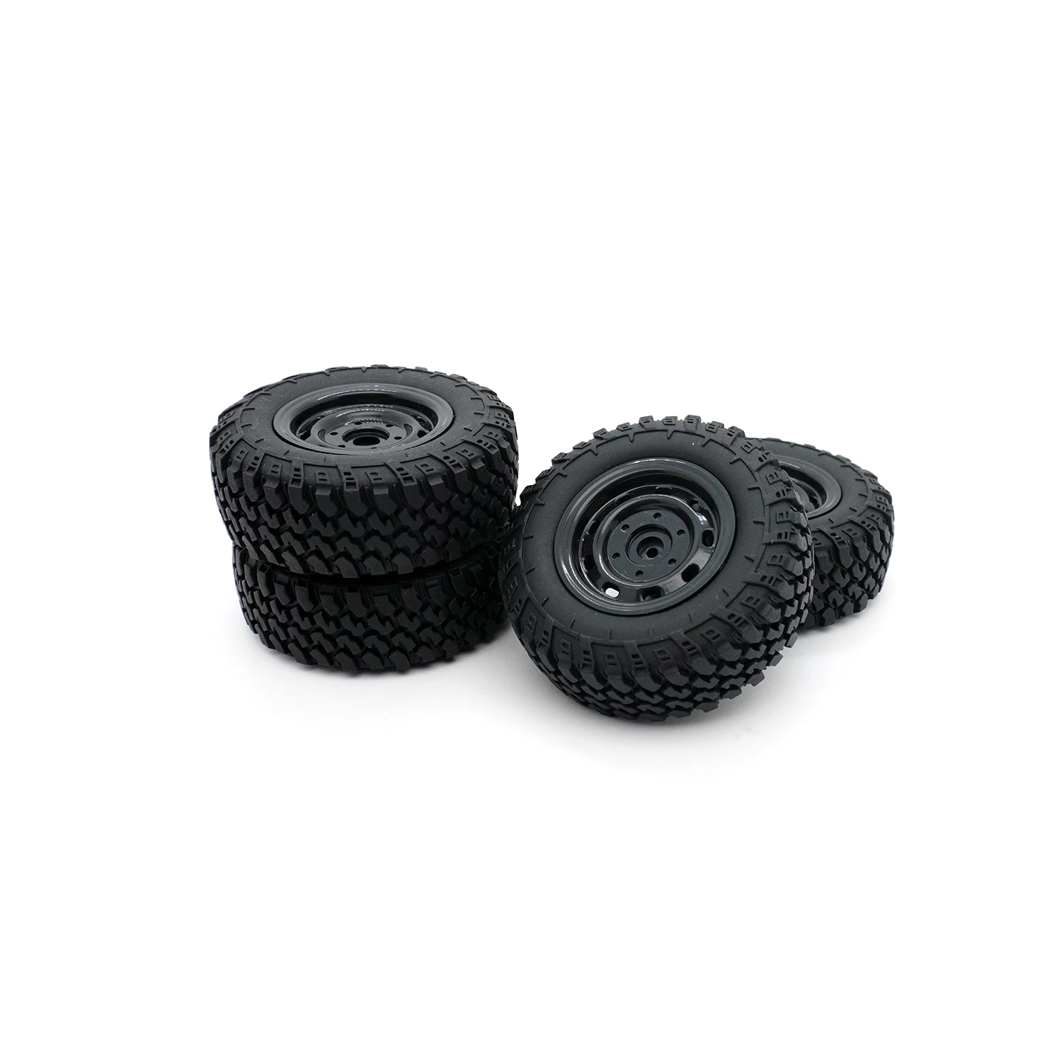 73.5mm RC Off-Road Tires 5mm Hex RC Upgrade Tyres for RC Car MN99S MN98 MN99 MN78 WPL C24-1 B36 C64 JJRC Q75 D866 Tyres Parts image 4