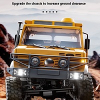 2025 New Jjrc New C8823rc Off-Road Remote Control Car 1:18 Unimog Six Wheel Drive Full Scale Climbing Model Toy Car