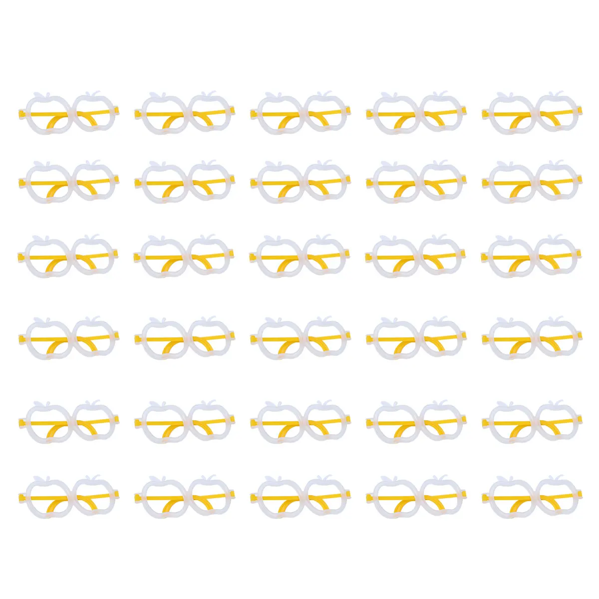 Lunettes fluorescentes lumineuses, 30 pièces, fournitures de fête portables et légères pour événements de nuit, Festivals de Concert