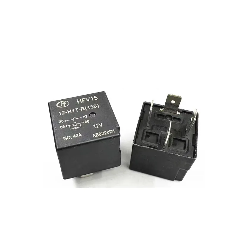 

HOT NEW HFV15 12-H1TJ-R HFV15 12 H1TJ R DC12V 40A relay