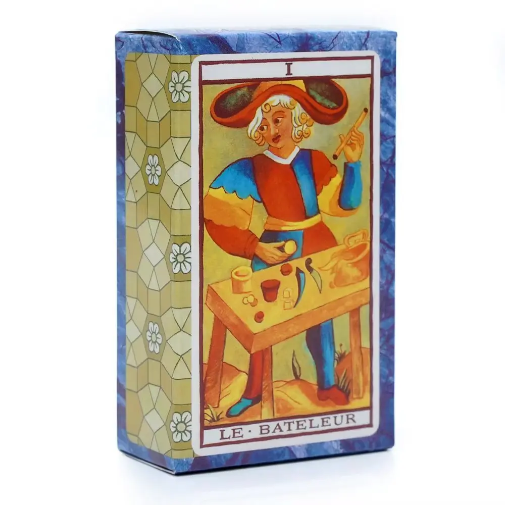 Español Le Bataleur Spanish Tarot Oracle Cards Divination et la Guidance Spirituelle Family Party Game Tarot Deck Board Game