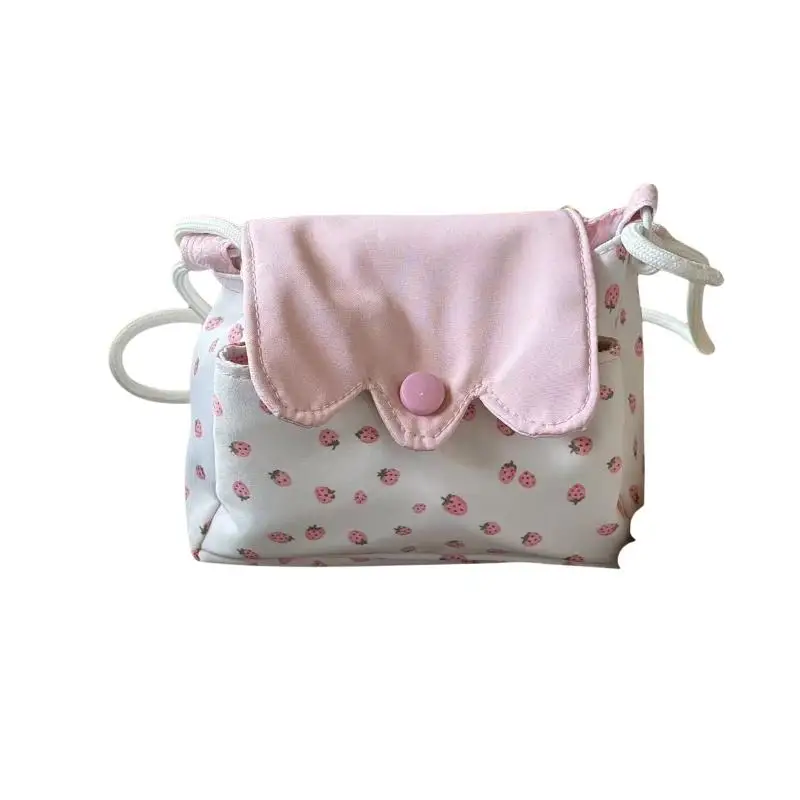 Niedliche originale Ins-Style-Münztasche, dreilagige kleine quadratische Tasche, koreanischer Stil, zierliche Handytasche, CCD-Aufbewahrungstasche, süßes Geschenk – Detail 6
