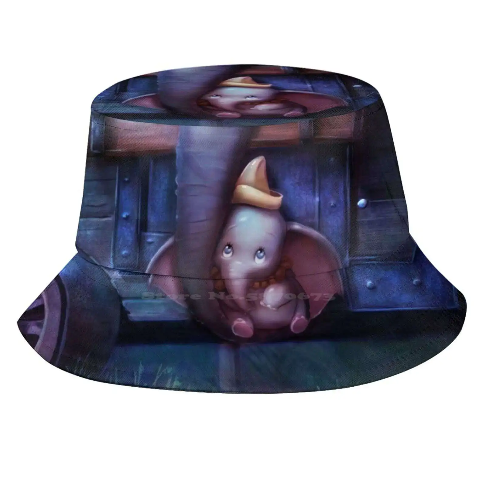 Baby Of Mine Sun Cap Fisherman Hat Bucket Hats Baby Elephant Cute Circus Sing Mom Children Love Fairytale