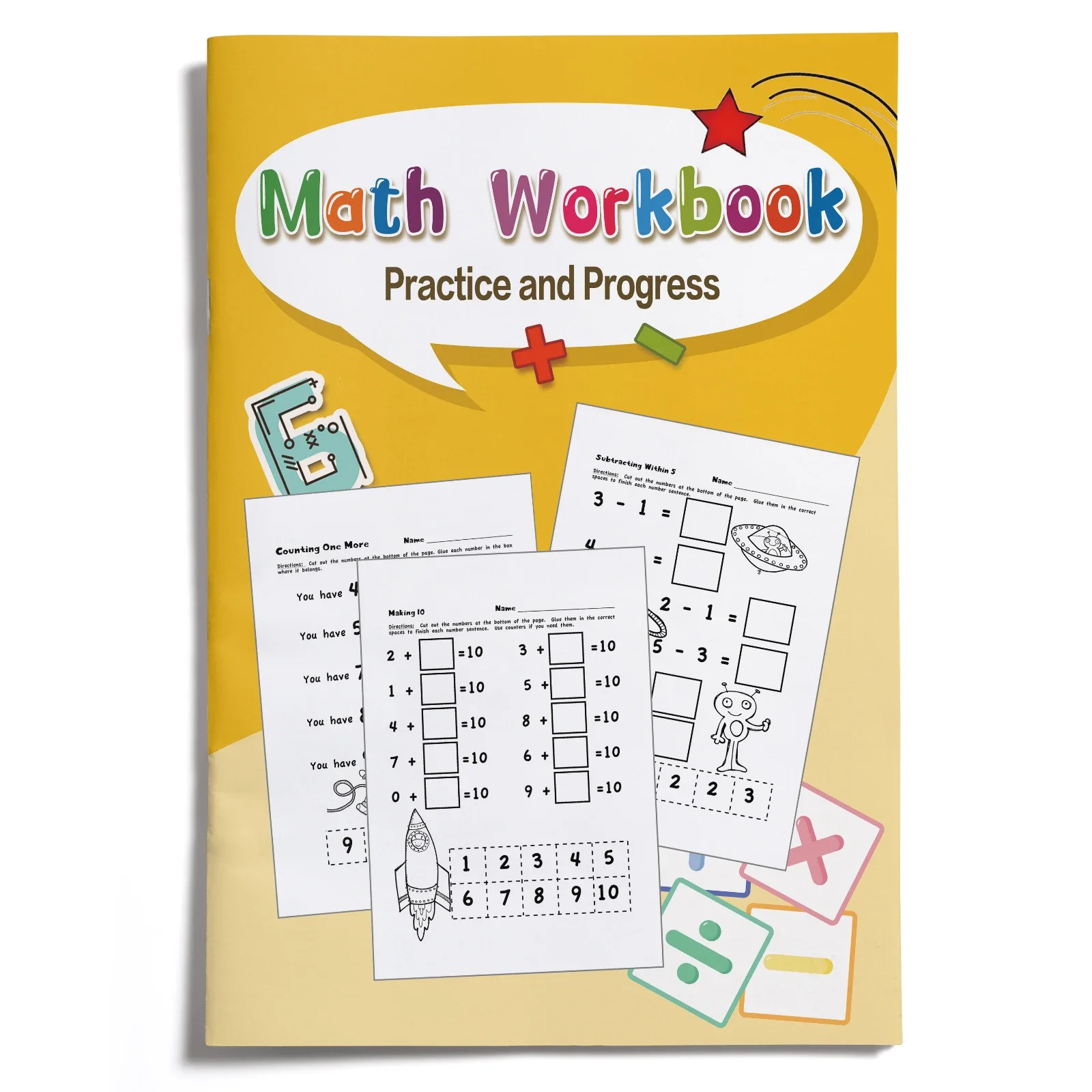 Early Learning Arithmetic Problems, Essential Happy Starter Book for Early Learning and Development for Toddlers