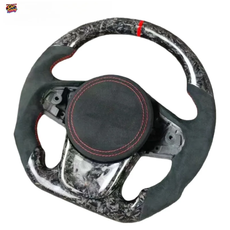 For Toyota GR Supra J29 A90 A91 Coupe Interior Upgrade Custom Handmade Forged Carbon Fiber Steering Wheel Without Airbag