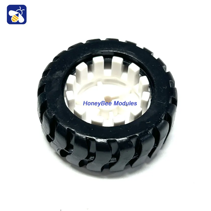 N20 Geared Motor 6V Micro DC Gear Motor Low Speed Motor with D-Shaft Rubber Tyre Kit