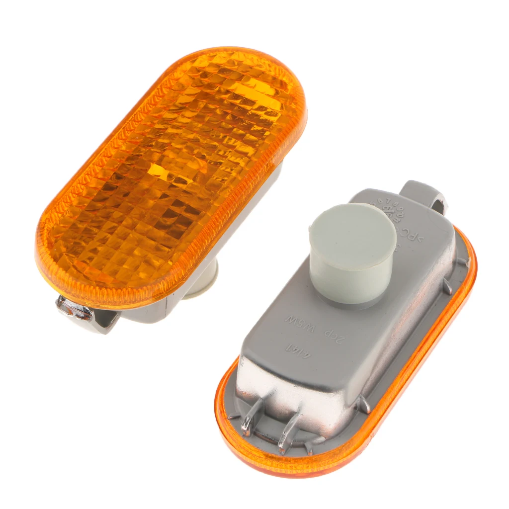 Turn Signal Side LED Indicator Light Automotive Plastic Lamp for VW Bora MK4 Passat B5 B5.5 New Beetle High Visibility