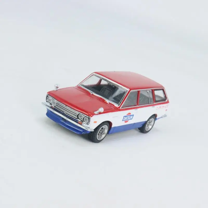 TW Tarmac Works 1:64 Datsun 510 Wagon Diecast Model Car Kids Toys Gift