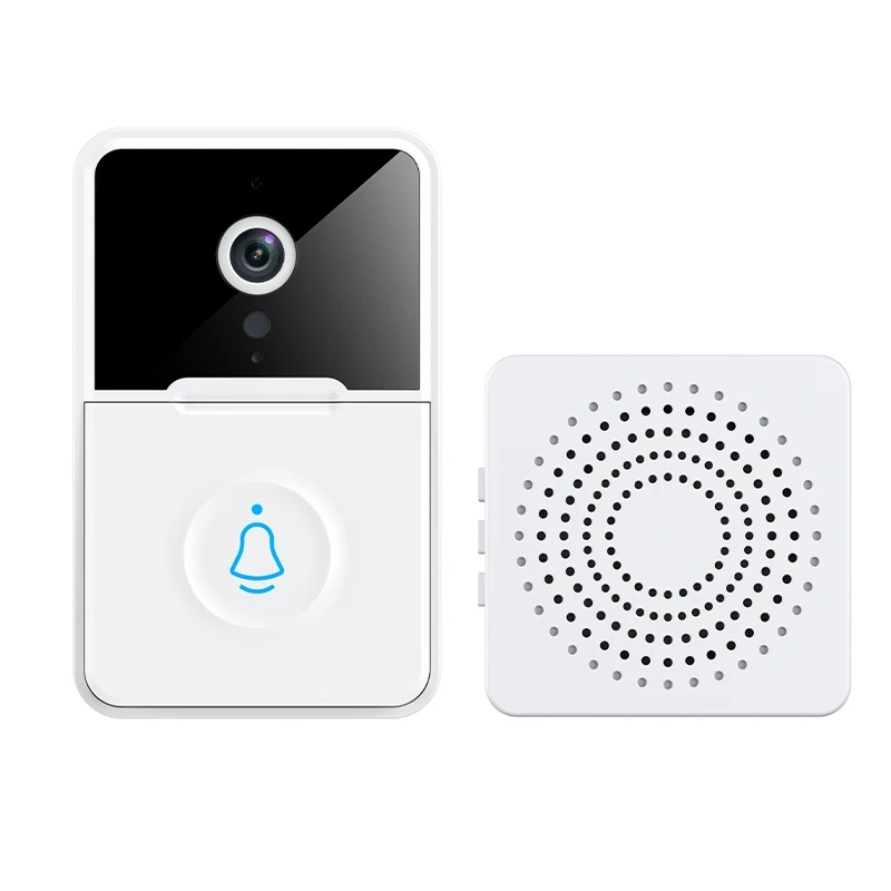 Real-time Monitoring Visual Remote Control Doorbell Alkaline Battery Two-way Intercom Video Camera Ir Night Vision Smart Home
