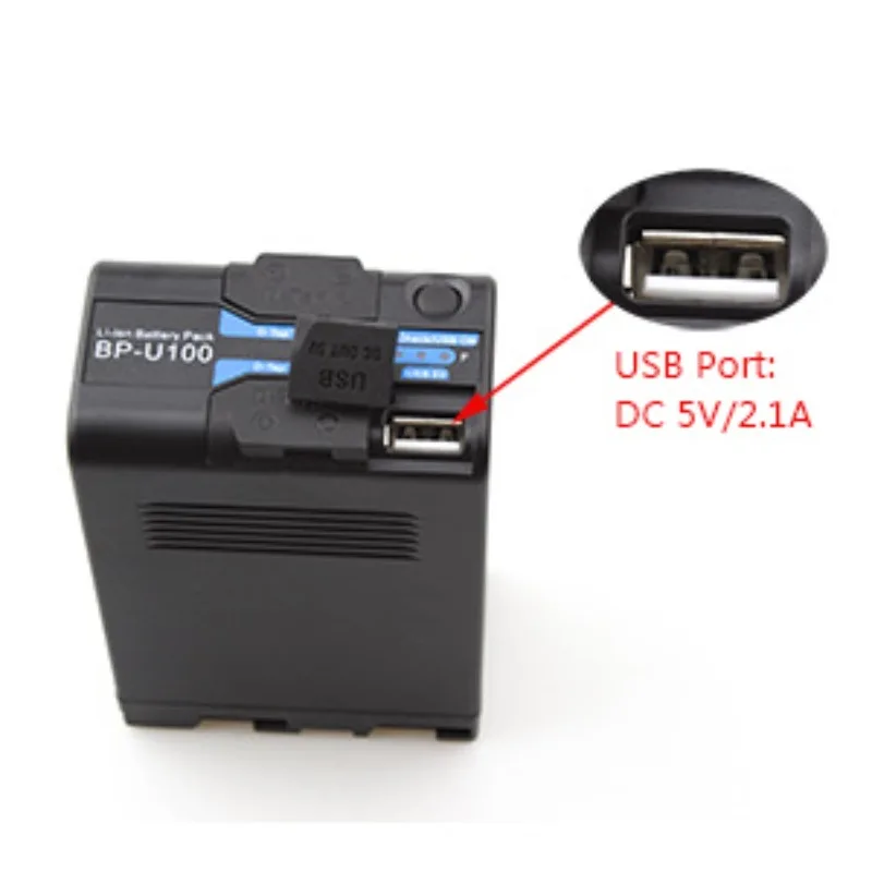 소니 카메라 EX260 EX280 Z280 FS5 7 FX6 Z190 EX1R EX200 BP-U30 U60 U70 U90용 6800mAh BP-U100 BP-U90 배터리