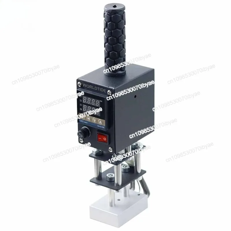 

220V Handheld Digital Heat Leather Cloth Wood Paper Pressing Tool Hot Foil Stamping Craft Pressing Machine for Copyright