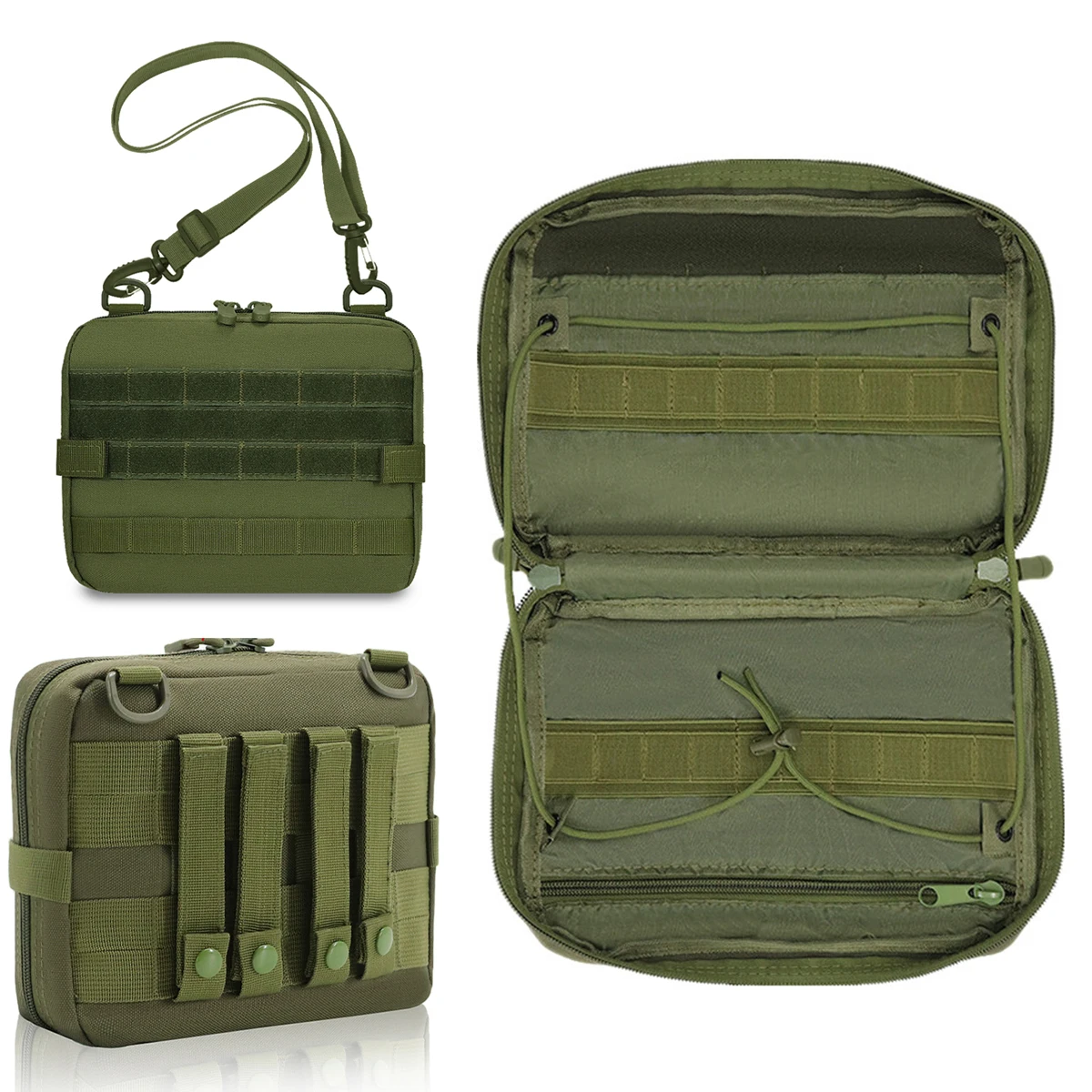 

Tactical Admin Molle Pouch Medical EDC Emt Utility Bag Shell Design Attachment Pouches Hiking Belt Bags Outdoor Hunting Gear