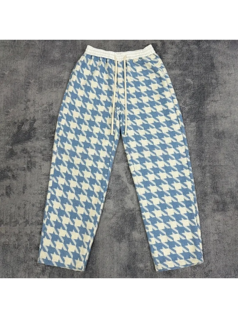 

Брюки Bla Hole Eye Season 2 The Thousand Birds, повседневные, зимние, свободного прямого кроя, с эффектом окрашивания, с завышенной талией