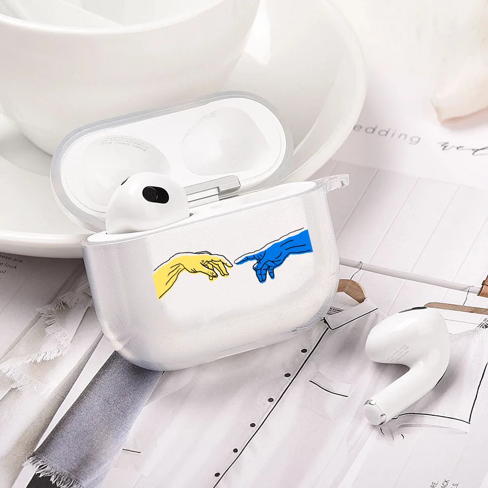 Simple Lines Dubai Paris New York Airpod Cases 3 for 2 1 Pro Pods Gen Air Pods Pro Cover City Case Earphone Box Coque