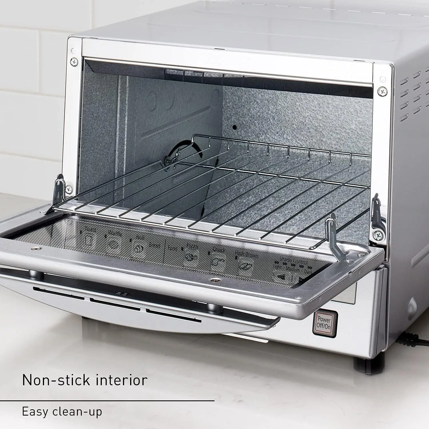 Toaster Oven FlashXpress with Double Infrared Heating and Removable 9 Inner Baking Tray