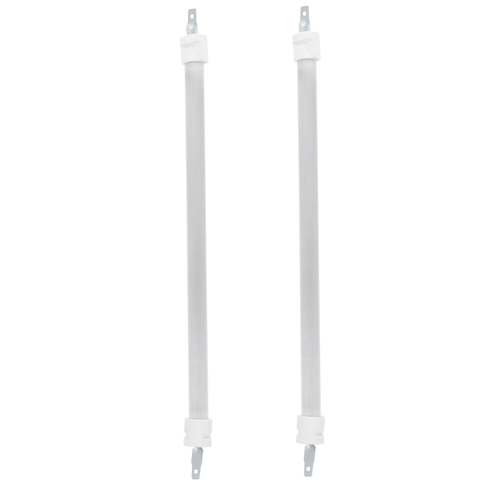 

2Pcs Electric Heating Tube High Temp Resistance Quick Heat Distribution Cozy Warmth Home Patio Heater Replacement Bulb Parts