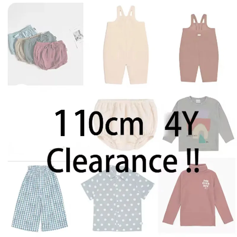 EnkeliBB 2+ Pieces Free shipping ~ 110cm 4Y Clearance Little Girls Summer T-shirt and Shorts Bloomers Sets Brand Toddler Suits