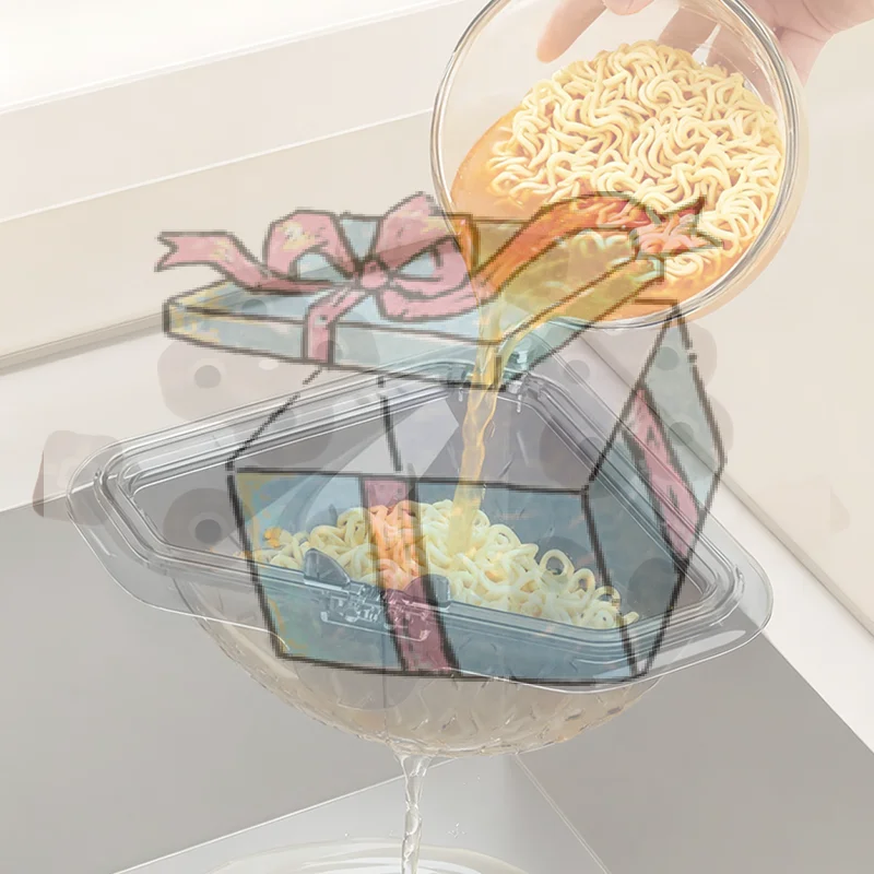 

【CCA】Separate Anti-leak Sink Drain Basket Filter Quickly Detachable Openable Bottom Cover Kitchen Sink Filter Strainer Magnetic