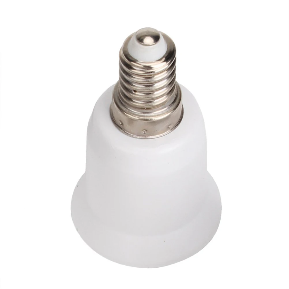 

5pcs LED Bulb Adapter E14 to E27 Screw Base Converter 65x36mm High Temp Resistant Anti Burning Durable LED CFL Suitable Lamp