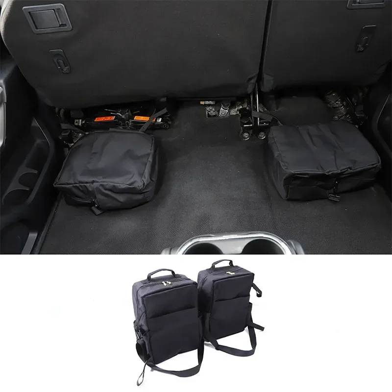 

For Nissan Titan 2016-2023 Rear Underseat Organizer Tool Pockets Storage Bag Car Accessories
