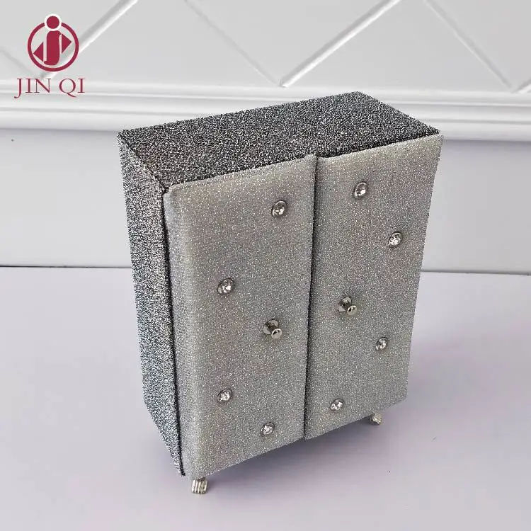 Jin jewelry box, cloth art sofa household European fashion jewelry display boxes