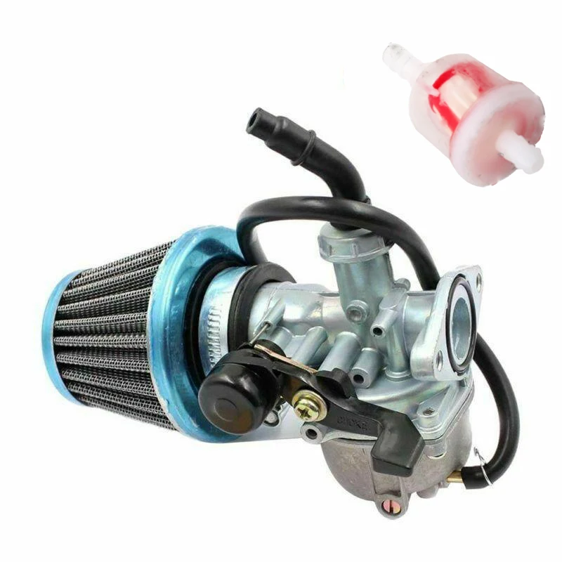 The New Universal Carburetor PZ19 19mm with Air Filter Carburetor for 50 70 90 110 125cc ATV Quad 4 Wheeler Dirt Bike Motorbike