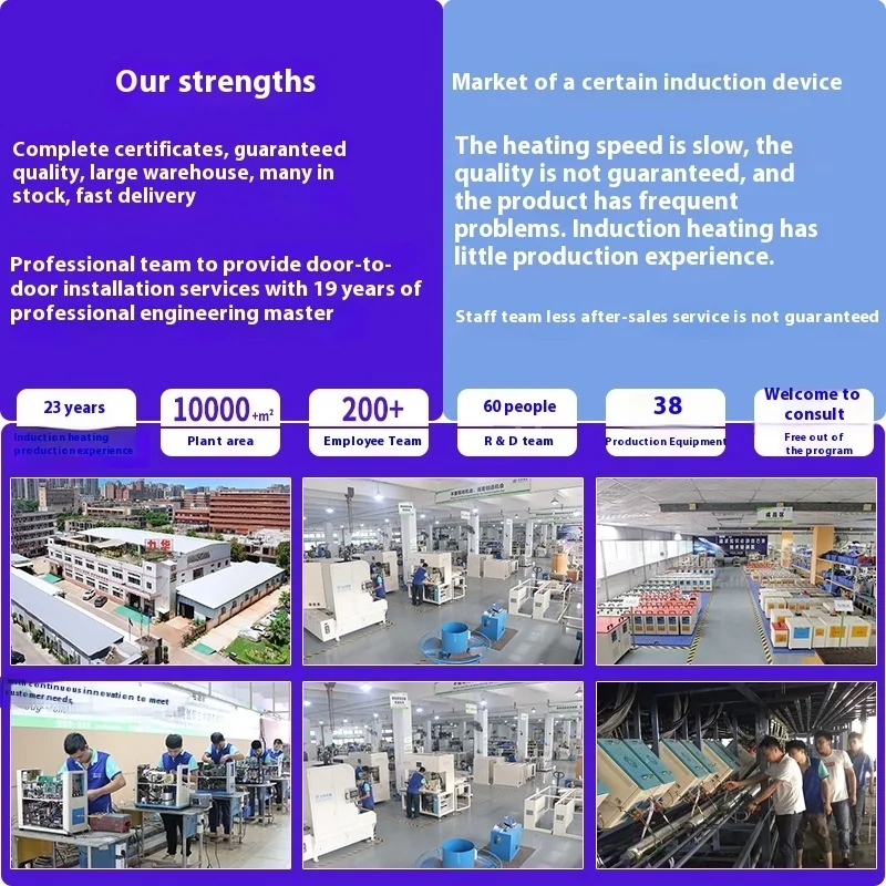 Fully Intelligent Machine, Transformer Copper Tube Welding Handheld High-Frequency Induction Heating Machine Cheap Price