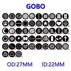 27MM GOBO pattern size 22MM, creative small projection, still life shooting auxiliary scene matching