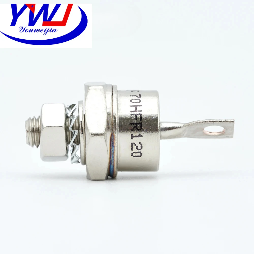 A Pair Power Generator Rectifier Diode Kit Transistor Diode Rectifier Tester Battery Charging 70HF120 70HFR120 70A 50A 40A 25A