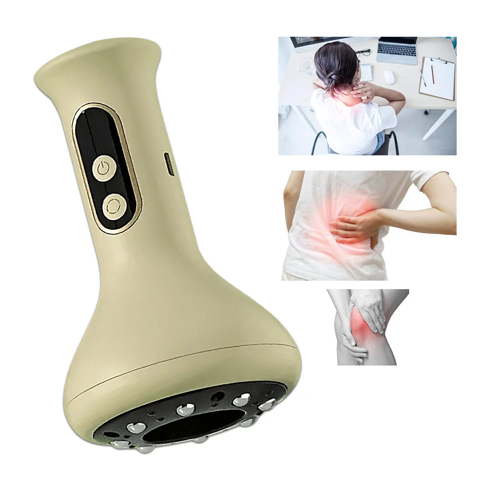 

Electric Cupping Machine Scraping Device Electric Meridian Brush Universal Massage Device For The Whole Body Home Massage
