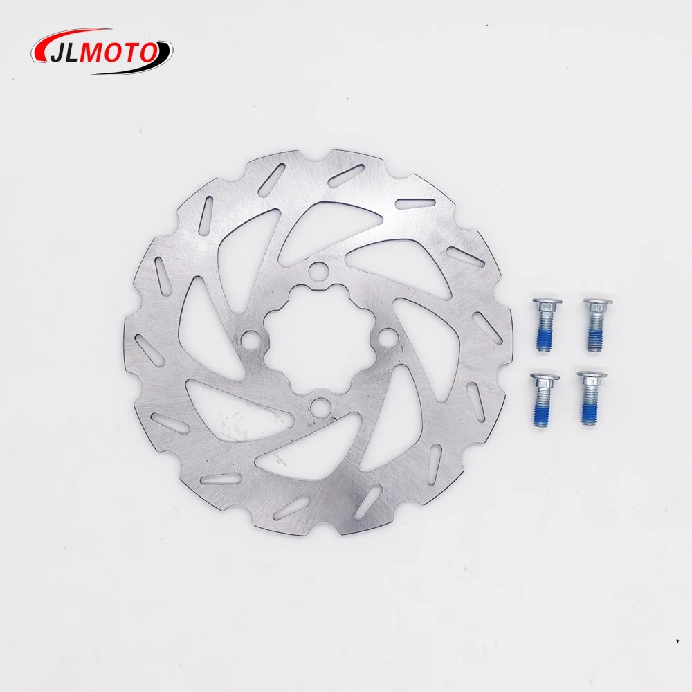 Rear Brake Rotor Disc & 4x Bolts For Yamaha Raptor ATV Quad Bike 700 700R YFM700 YFM700R 2006-2023 1S3-2582W-10-00