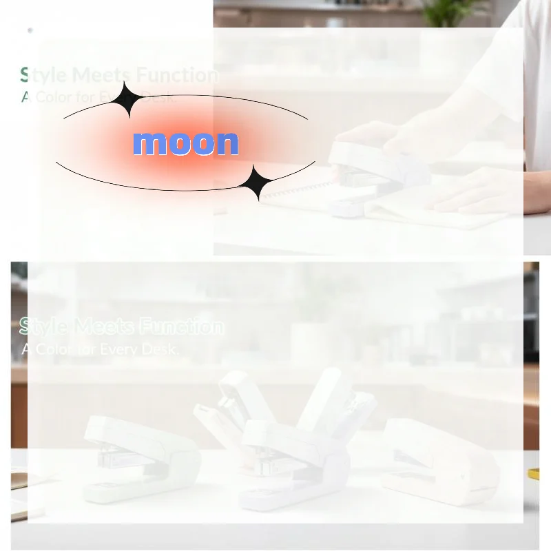 360 Degree Rotating Heavy Duty Stapler Effortlessly Staples Long Sheets for Students Office Workers Daily Use